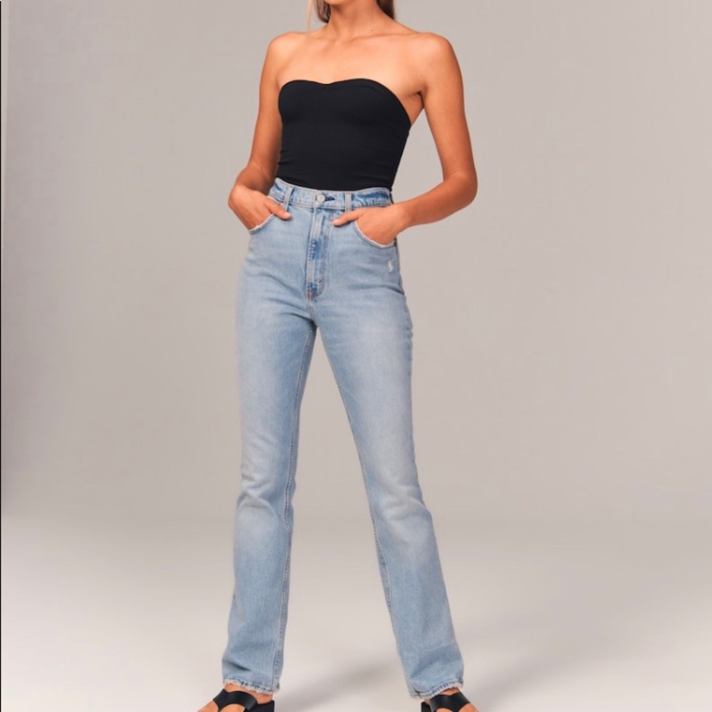 Abercrombie & Fitch Ultra High Rise Vintage Flare Jeans